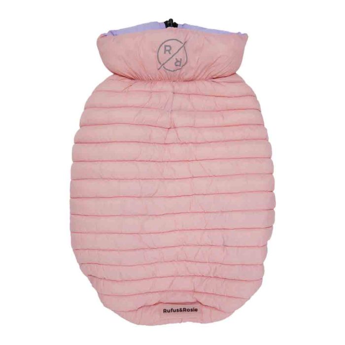 Rufus & Rosie Pink Reversable Puffer Jacket