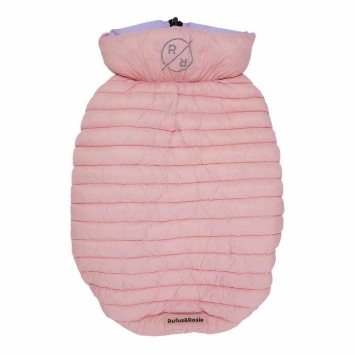 Rufus & Rosie Pink Reversable Puffer Jacket
