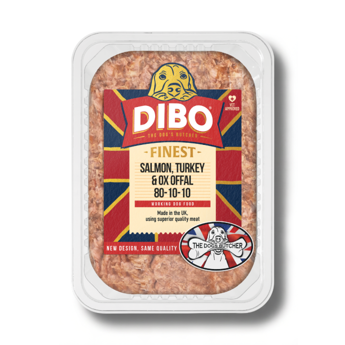 DIBO Finest Salmon and Turkey 80 10 10 Raw Food