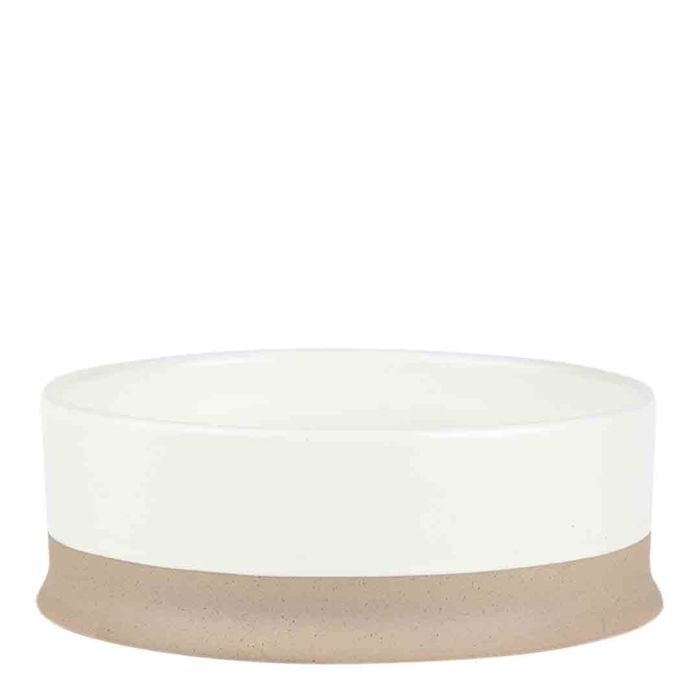 Scruffs Scandi Non Tip Cream Dog Food Bowl