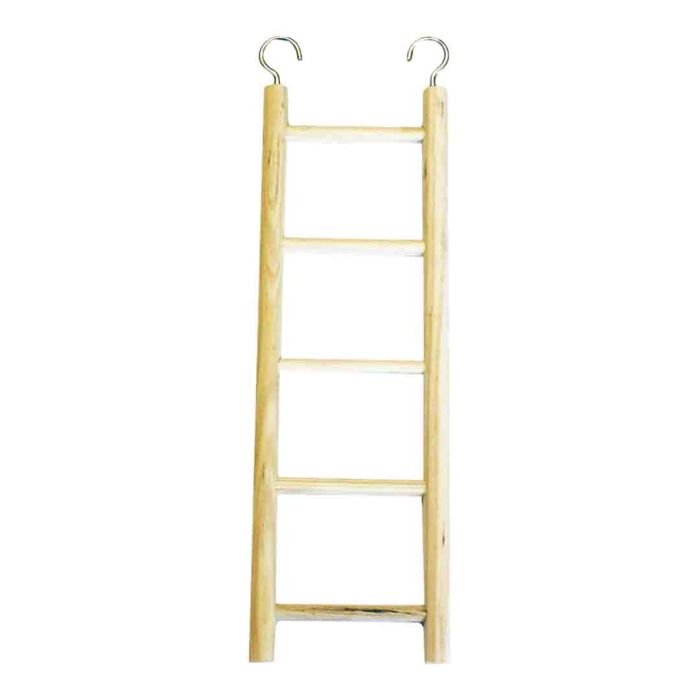 Happy Pet 5 Step Wooden Bird Ladder