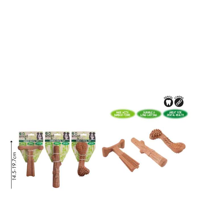 Smart Choice Bamboo Dental Dog Toy