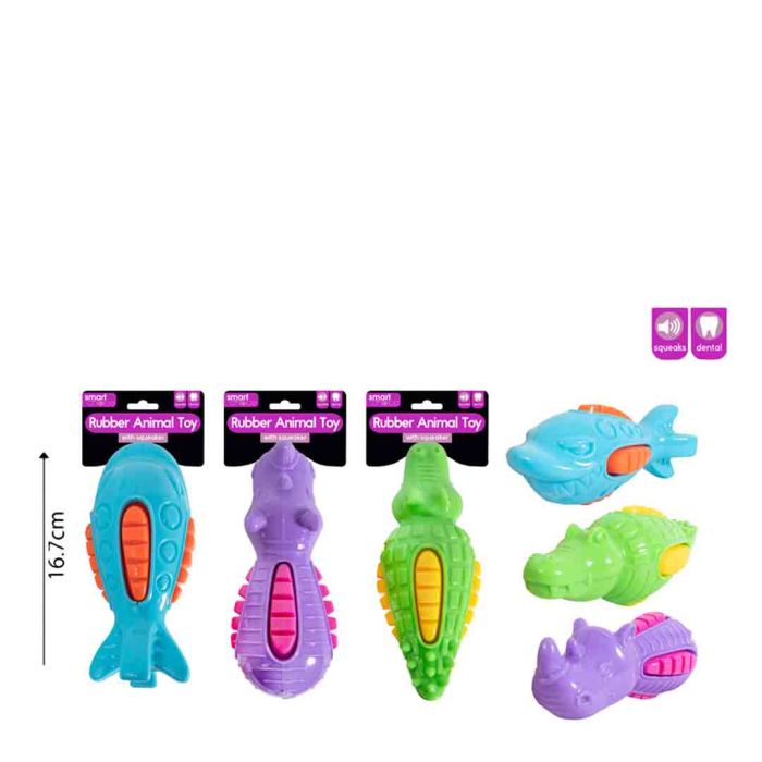 Smart Choice Squeaky Animal Dog Toy