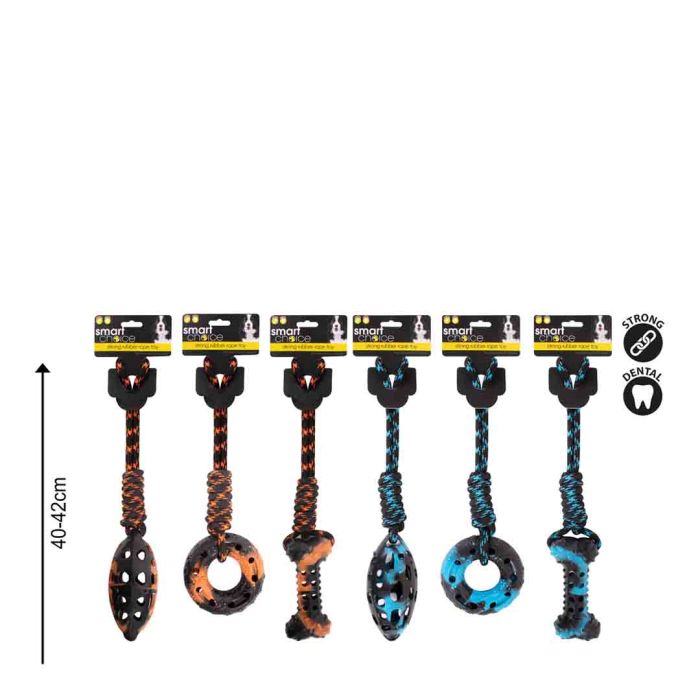 Smart Choice Large Rope Tug Toy With Tpr