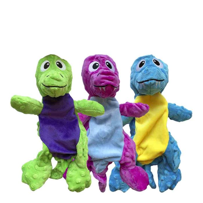 Hem & Boo Squeaky Dinosaur Dog Toy