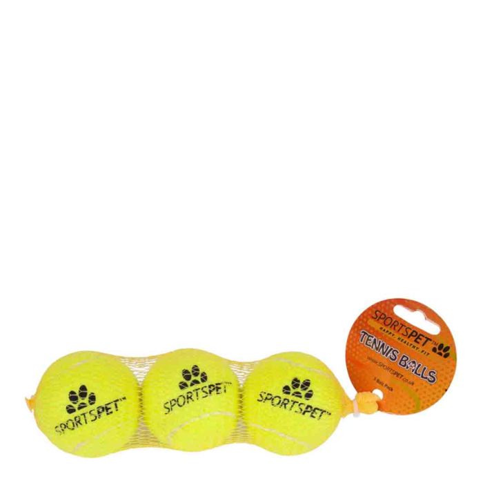 SportsPet Tennis Ball Dog Toy
