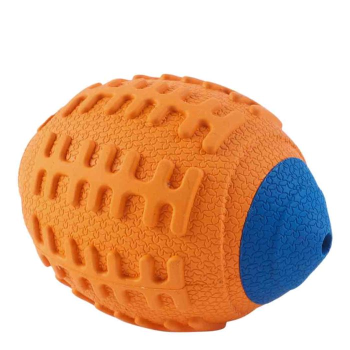 Squeaky Rubber Rugby Ball