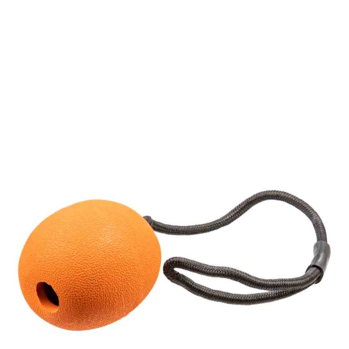 James & Steel Orange Rope Dog Toy