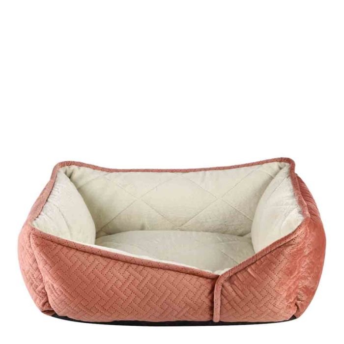 Dream Paws Coral Geometric Shape Dog Sofa Bed Small
