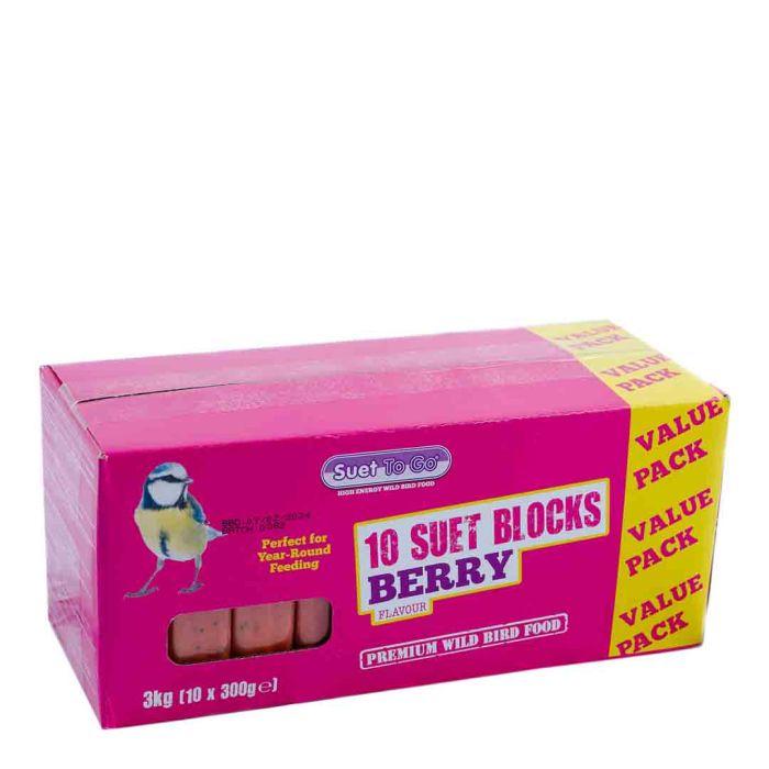 Suet To Go Block Berry Value Pack