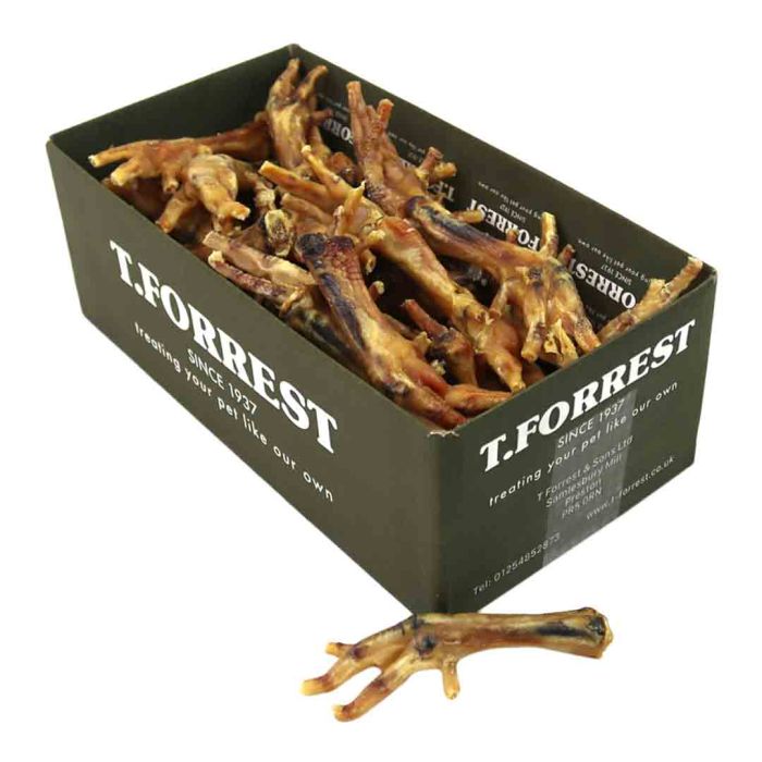T. Forrest Chicken Feet Dog Treat