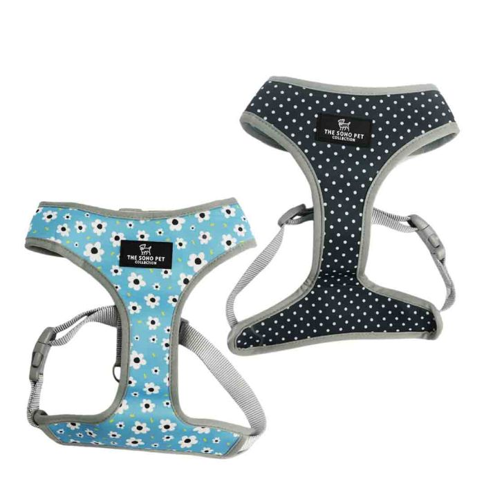 Ancol Soho Daisy & Polka Dot Dog Harness