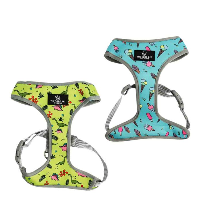 Ancol Dino/Ice Cream Reversible Dog Harness