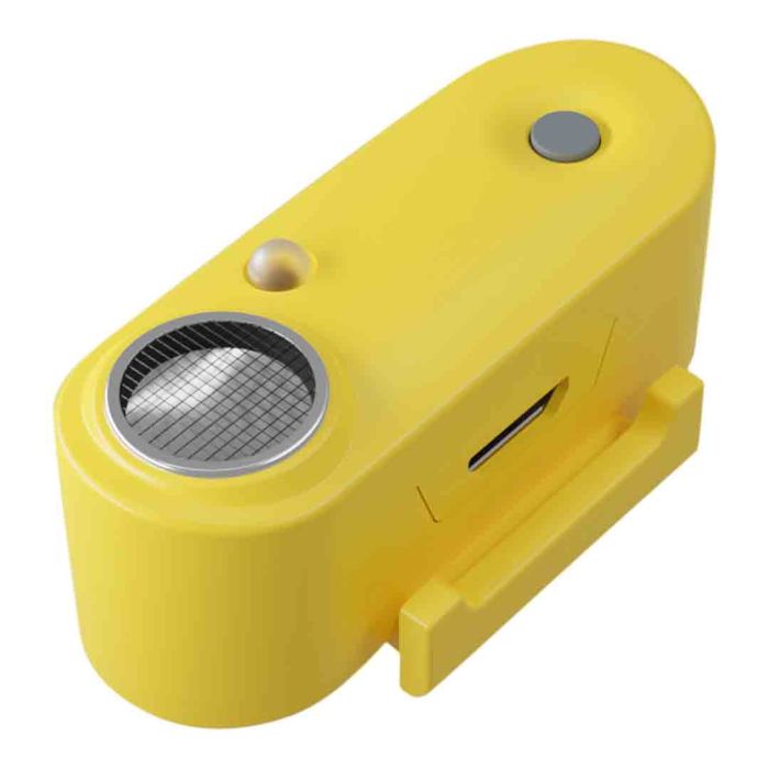 Tickless EcoPet Rechargable Mini Tick & Flea Repellent Collar Tag, Yellow