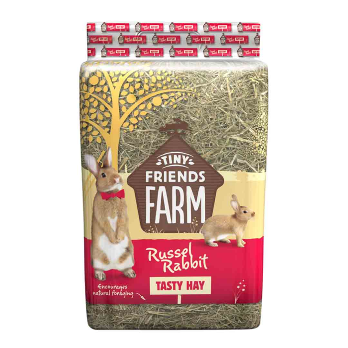 Tiny Friends Farm Russel Rabbit Tasty Hay Small Pet Food