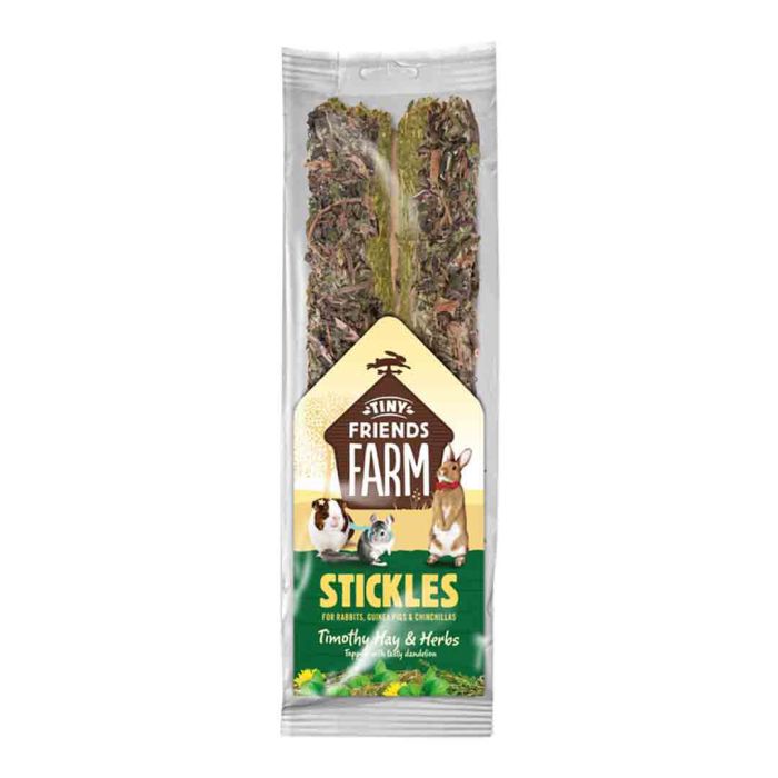 Tiny Friends Farm Timothy Hay & Herb Stickles Treat