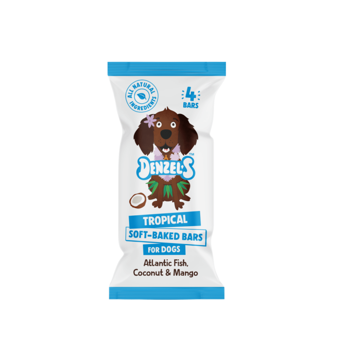 Denzel's Tropical  Soft Baked Bars 75g