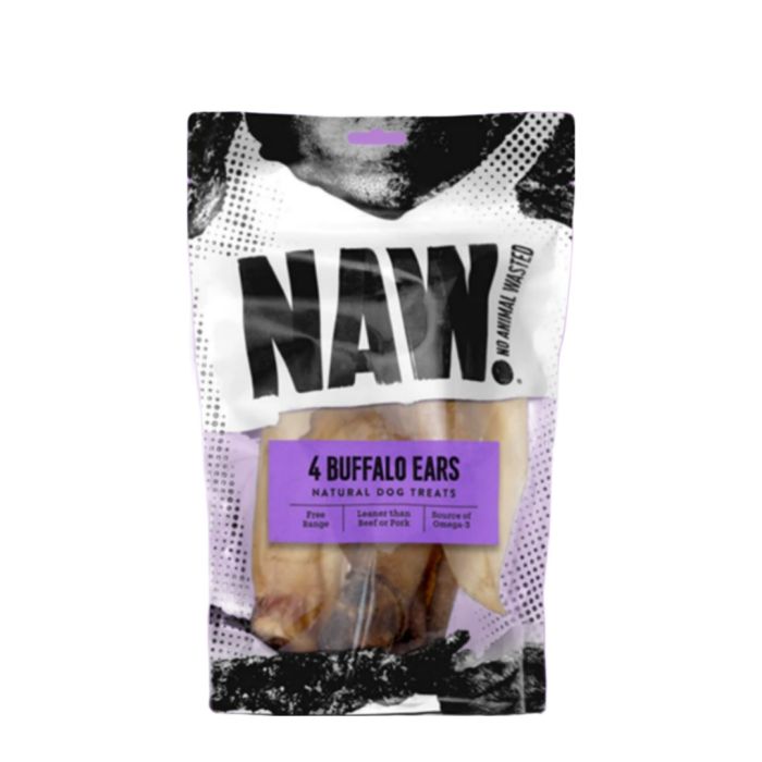Naw Buffalo Ear Pieces Natural Dog Treats