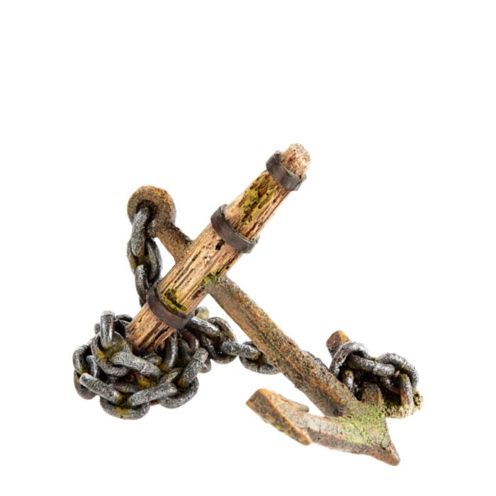 Classic Anchor Aquarium Ornament
