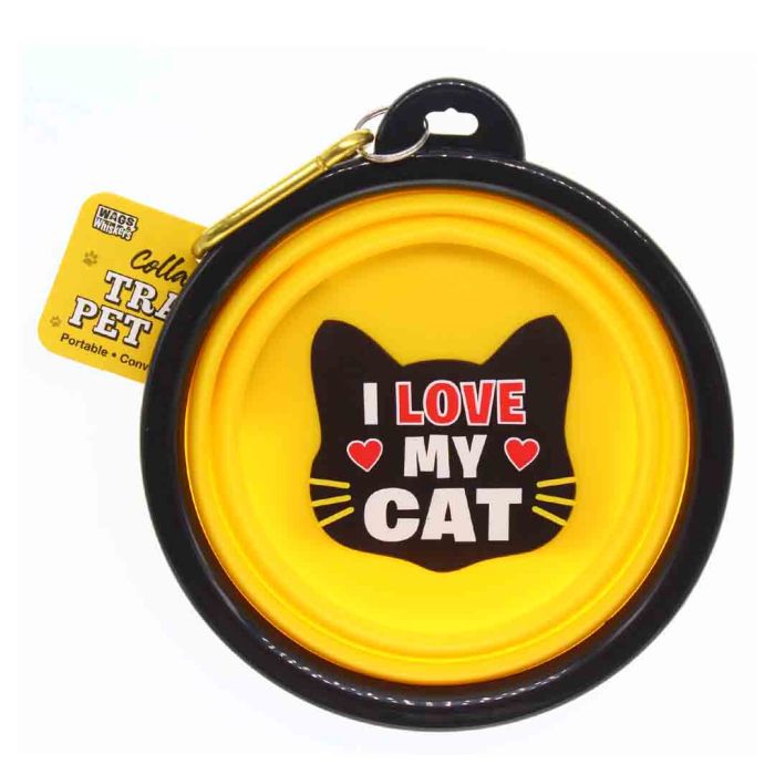 History & Heraldry I Love My Cat Bowl
