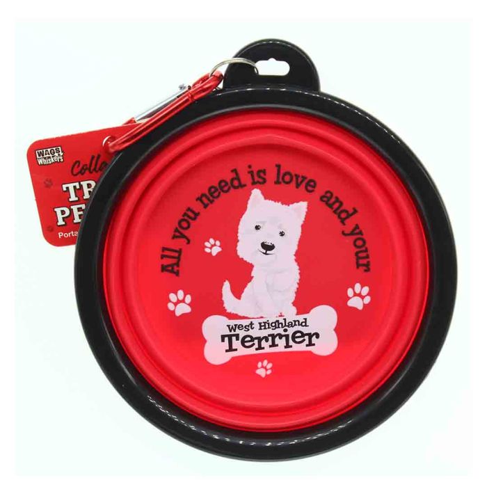 History & Heraldry West Highland Terrier Bowl