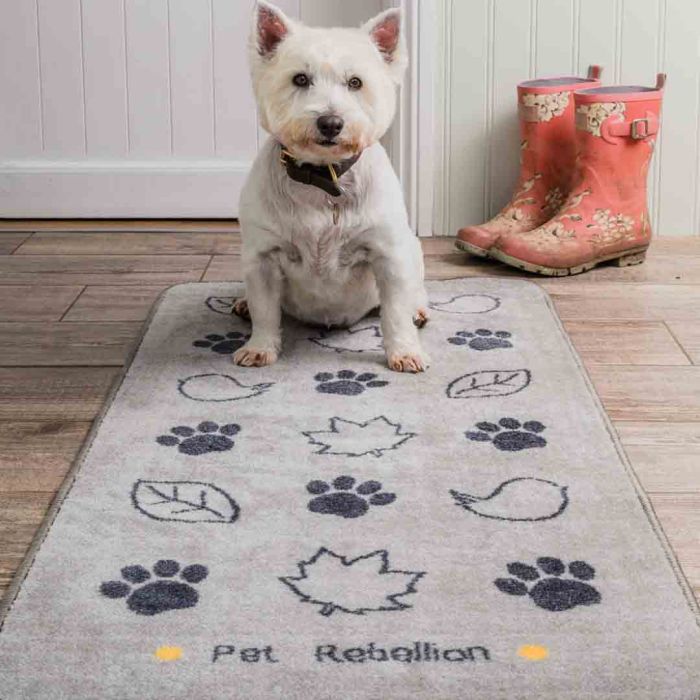 Pet Rebellion Stop Muddy Paws Country Dog Mat