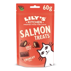 Lilys Kitchen Cat Salmon Pillow Treats 60g