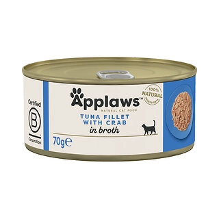 Applaws Cat Food Tuna with Crab Can 70g