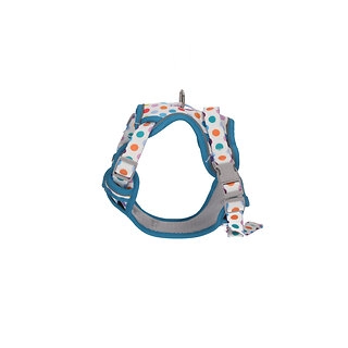 Rufus & Rosie Polkadot Small Dog Harness & Lead Set