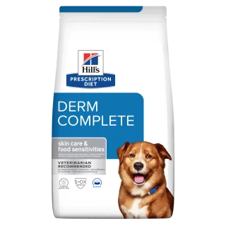 Hill'S Prescription Diet Derm Complete Skin Care & Food Sensitivities Dry Dog Food With Rice & Egg 12kg