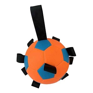 Hem & Boo Pick Me Up Football Dog Toy