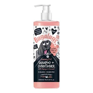 Bugalugs 2 in 1 Papaya & Coconut Dog Shampoo & Conditioner 500ml