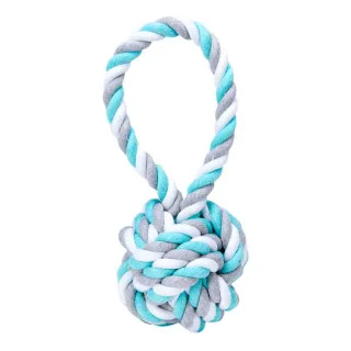 Rufus & Rosie Ball And Rope Dog Toy, Medium