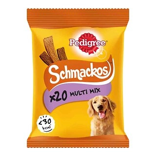 Pedigree Schmackos Dog Treats Meat Variety 20 Sticks