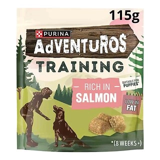 Adventuros Salmon Training Dog Treats 115g