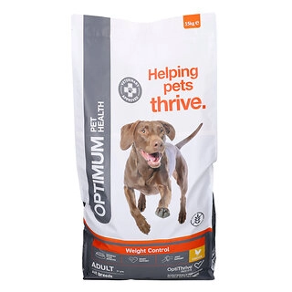 Optimum Pet Health Weight Control Adult Dry Dog Food, 15kg