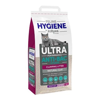 Jollyes Ultra Antibacterial Clumping Cat Litter, 10L