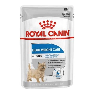 Royal Canin Wet Dog Food Light Weight Care Wet Pouches Adult  12x85g