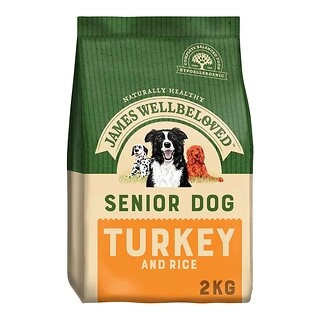 James Wellbeloved Senior Dog Food Turkey & Rice 2kg