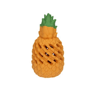 Rufus & Rosie Pineapple Crunch Tougher Dog Toy 8.5x8.5x18cm