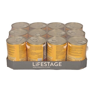 Lifestage Grain Free Beef Chunks in Gravy Wet Dog Food 12x400g