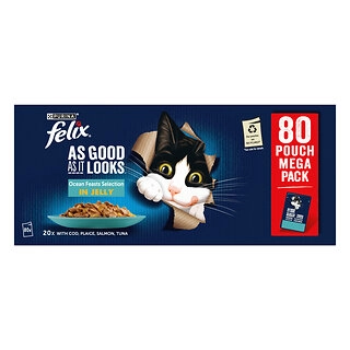 Agail Ocean Feasts Wet Cat  80X85G