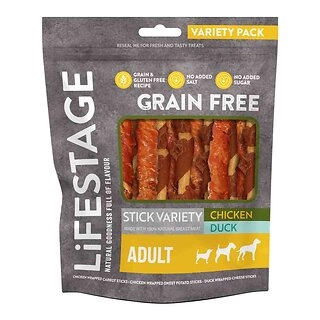 Lifestage Stick Variety Dog Treats, 400g