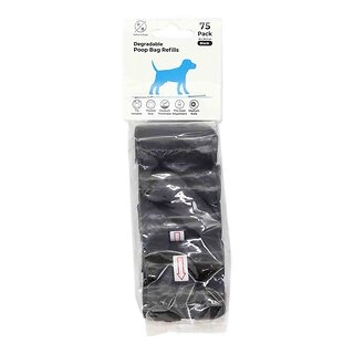 Rufus & Rosie Black Poop Bags, Large