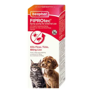 Beaphar FIPROtec Flea, Tick & Lice Spray for Kittens & Puppies, 100ml
