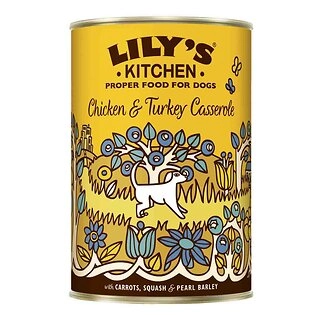 Lily's Kitchen Dog Food - Homestyle Chicken & Turkey Casserole 400g