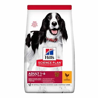 Hill's Science Plan Adult Medium Dry Dog Food Chicken Flavour 2.5kg