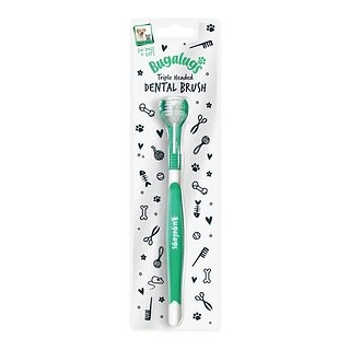 Bugalugs Triple Headed Toothbrush for Dogs