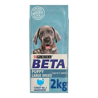 BETA Large Breed Puppy Food with Turkey 2kg
