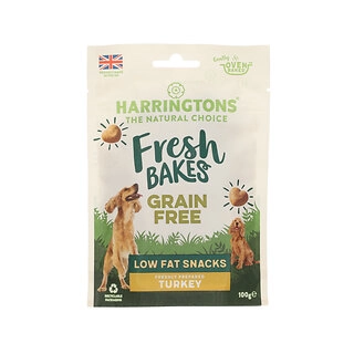 Harringtons Turkey Low Fat Dog Treats 100g